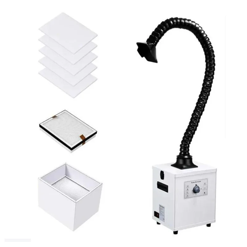 210 watts power low noise portable beauty salon vacuum cleaner lightweight long life high efficiency nail dust collector