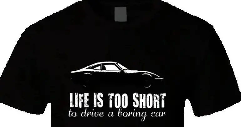 

Life Is Too Short | 1968 GT 1900 Sports Car Collector T-Shirt 100% Cotton O-Neck Summer Short Sleeve Casual Mens T-shirt