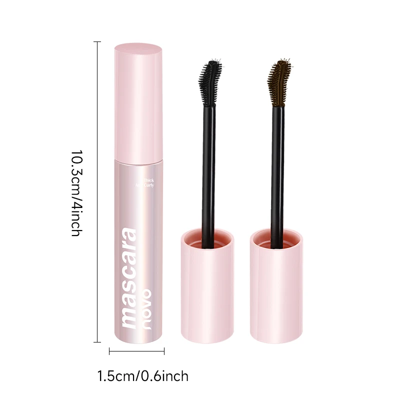 Waterproof Mascara, Rich In Vitamin E, Thickening And Lengthening Smudge Proof, Fast Drying, Non-Caking
