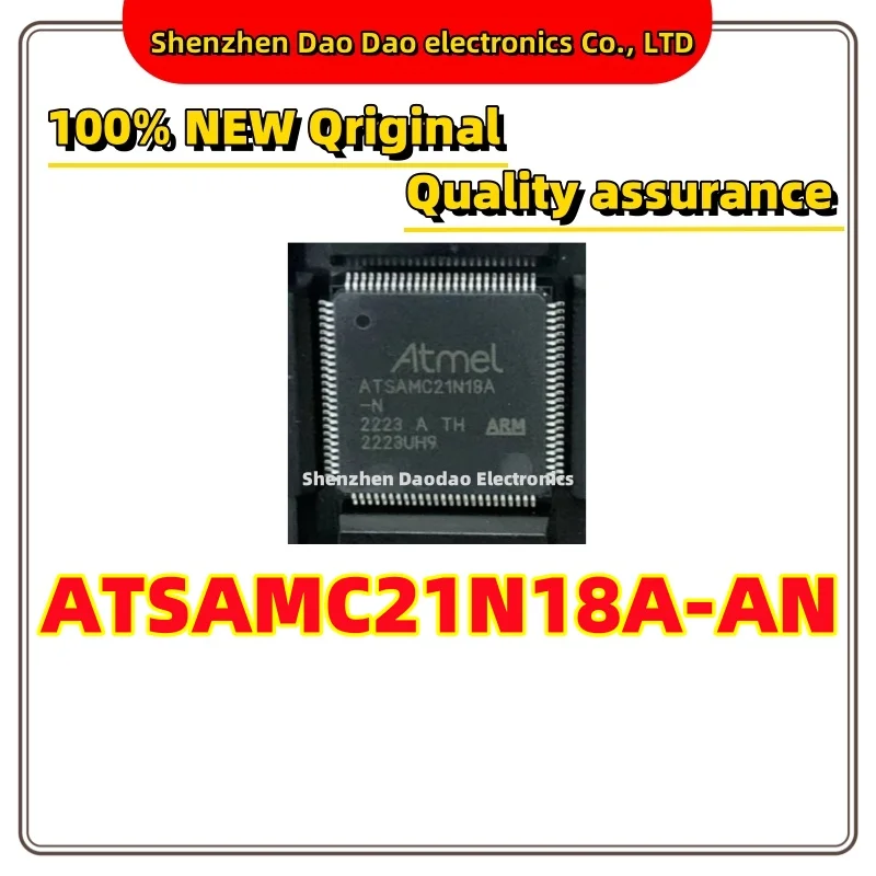 

ATSAMC21N18A-AN ATSAMC21N18A-N ATSAMC21N18A QFP-100 Microcontroller chip IC new original