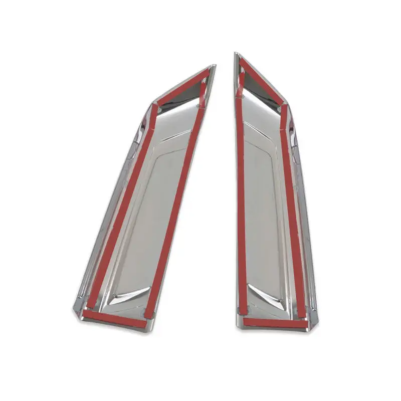 

Carbon Fiber Texture + Silver For Toyota RAV4 LE XLE 2019 2020 2021 2022-2024 Car Front Upper Grille Cover Trim Accessories 2pcs