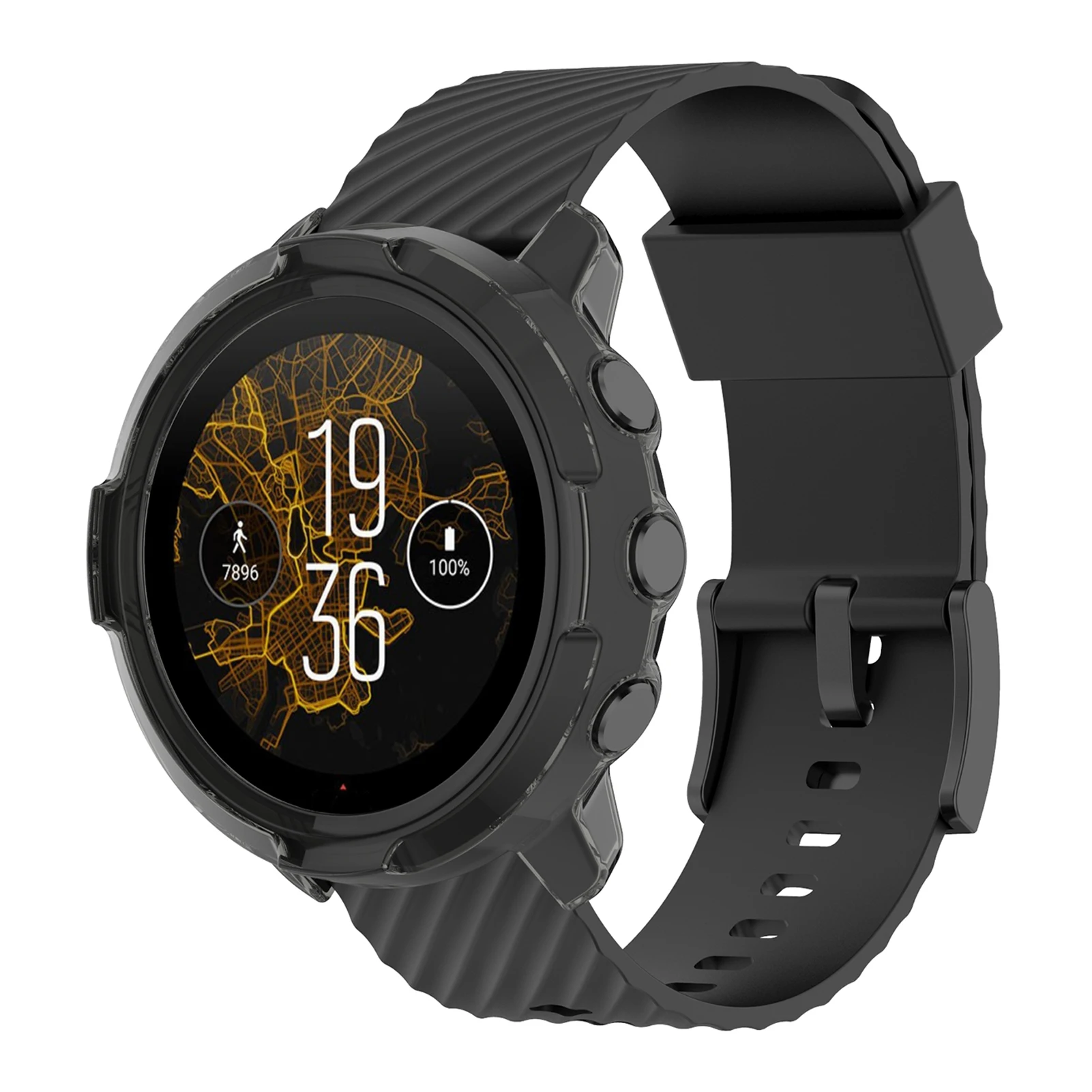 Capa protetora esportiva TPU GPS Smartwatch Case Shell de alta qualidade Pele anti-risco