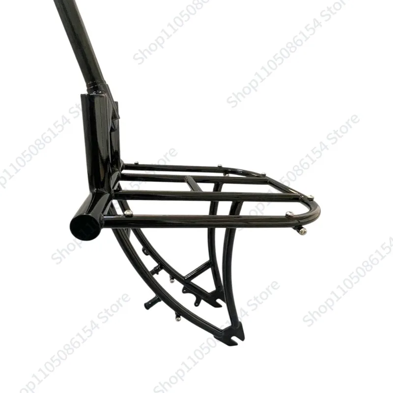 Chromium molybdenum steel open shelf front fork upgraded pipe material thickened 28.6 ports suitable for 700C frame