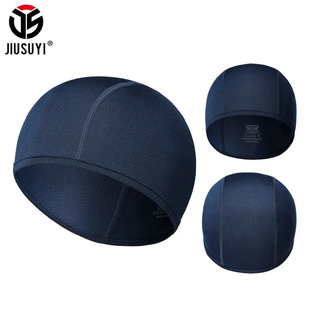 Cycling Caps Outdoor Motorcycle Running Hiking Bike Hat Helmet Lining Quick Dry Breathable Sun protection  Anti-Sweat Inner Cap