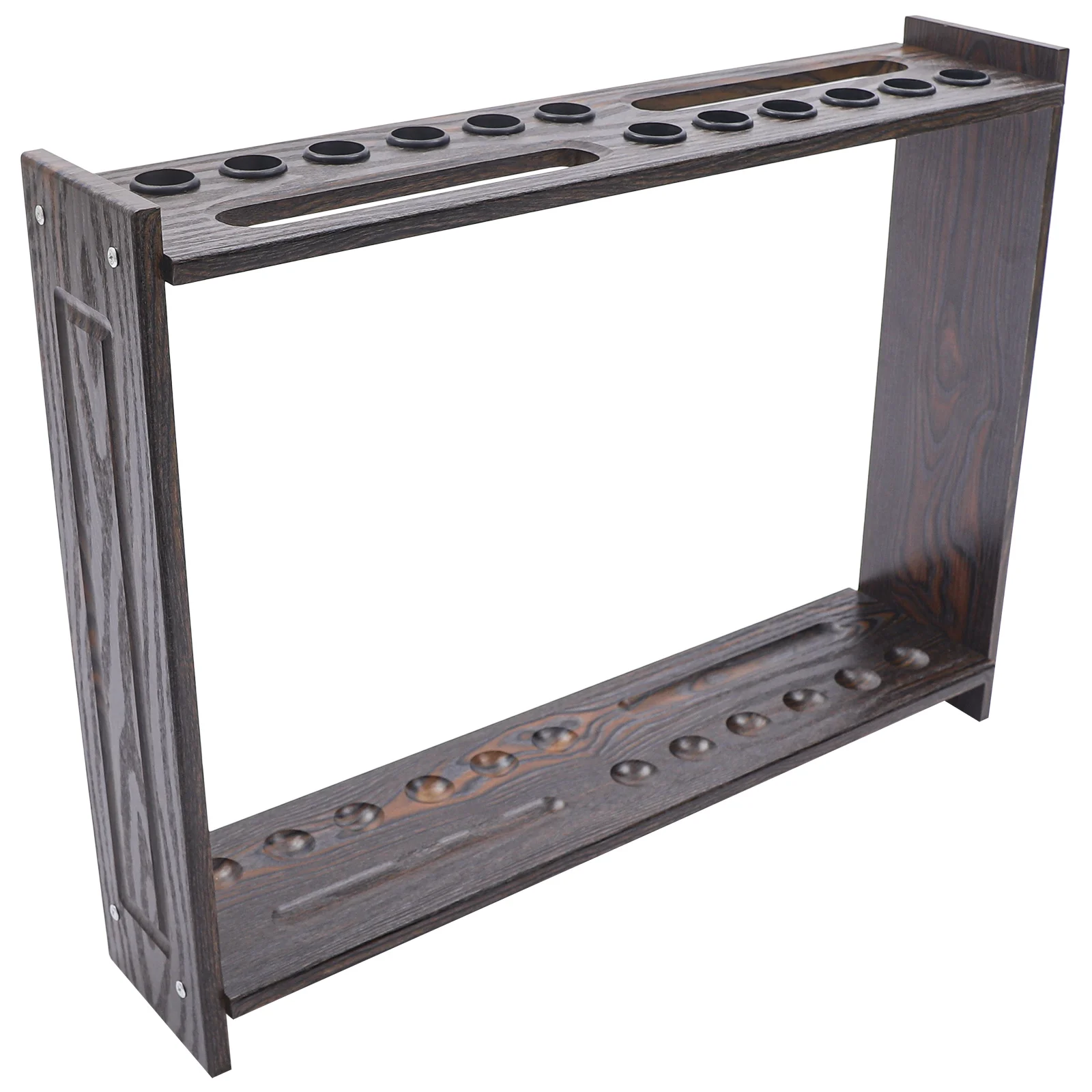 Support de queue de billard à 12 trous sur pied, accessoires de table