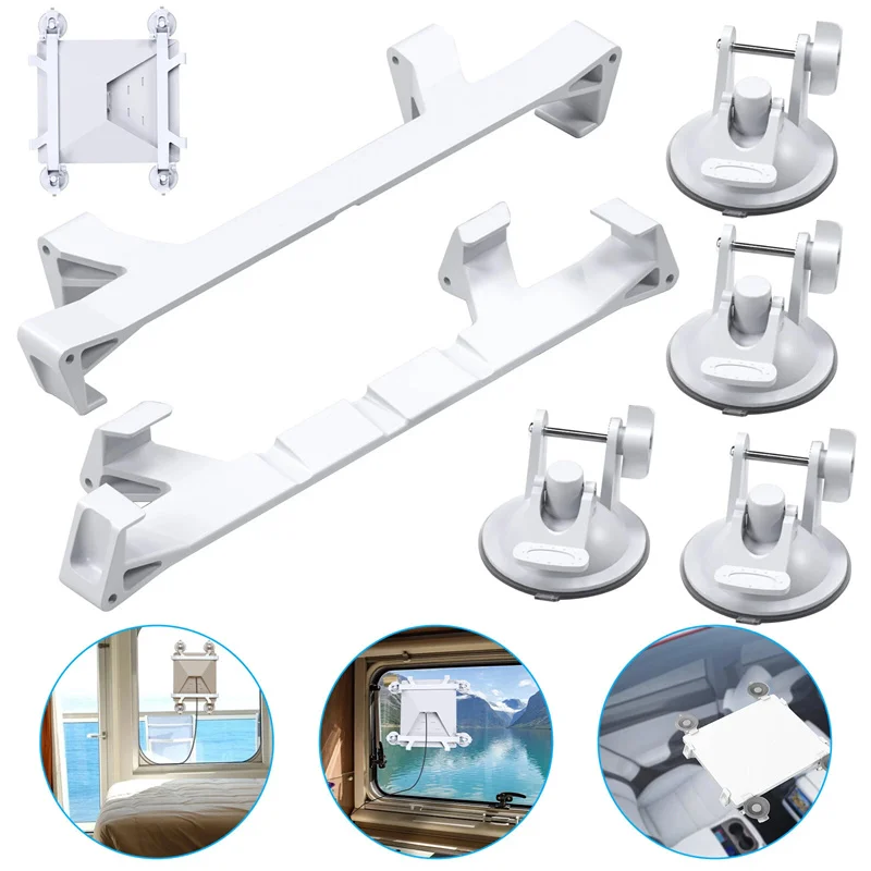 

Satellite Dish Suction Cup Mounting Kit Satellite Suction Cup Mount Stable Support Weather Resisting Strong Adsorption For RVs