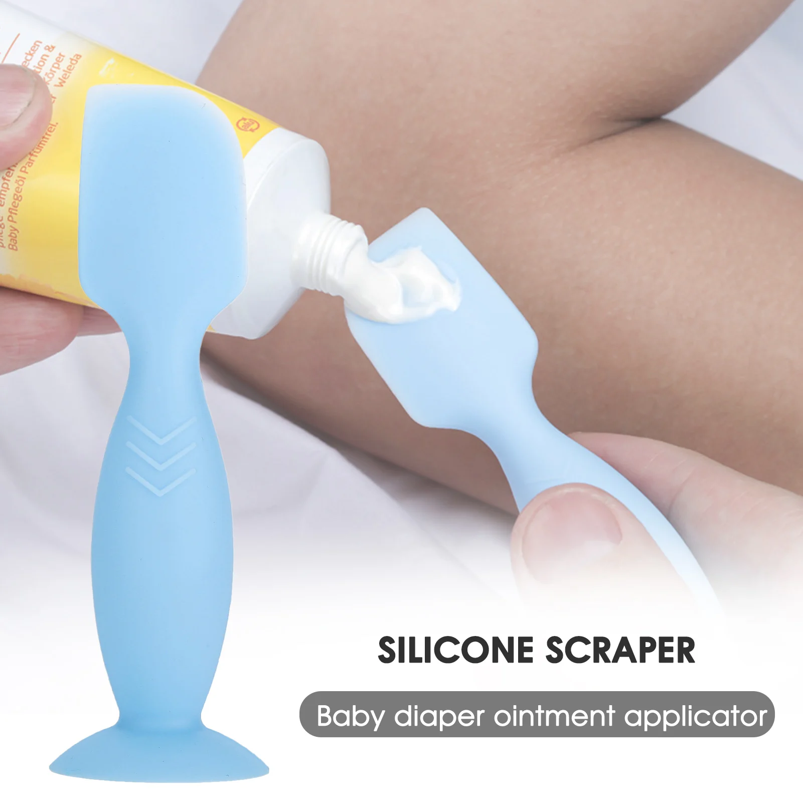 Diaper Cream Spatula Applicator Soft Silicone Diaper Cream Applicator Tools Suitable for Newborns Baby