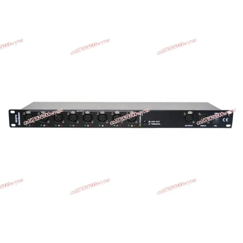 8 Way DMX Distributor 8 Channel Signal Amplifier 8 Way Neutrik Dmx Stage Light Splitter