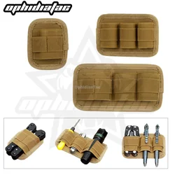 Hunting Backpack Vest Chest Mount EDC Internal Divider Holder Modular Organizer Insert Pocket Panel Pen Flashlight Holder Organi