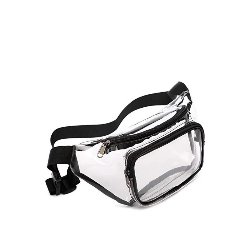 PVC Transparent Bag Sports Running Outdoor Fanny Pack Waterproof Rafting Fitness Travel Portable Storage Bag