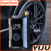 150PSI Portable Air Compressor Pump Tire Inflator 120W Car Tire Air Pump with Digital Pressure Gauge Tire Inflation