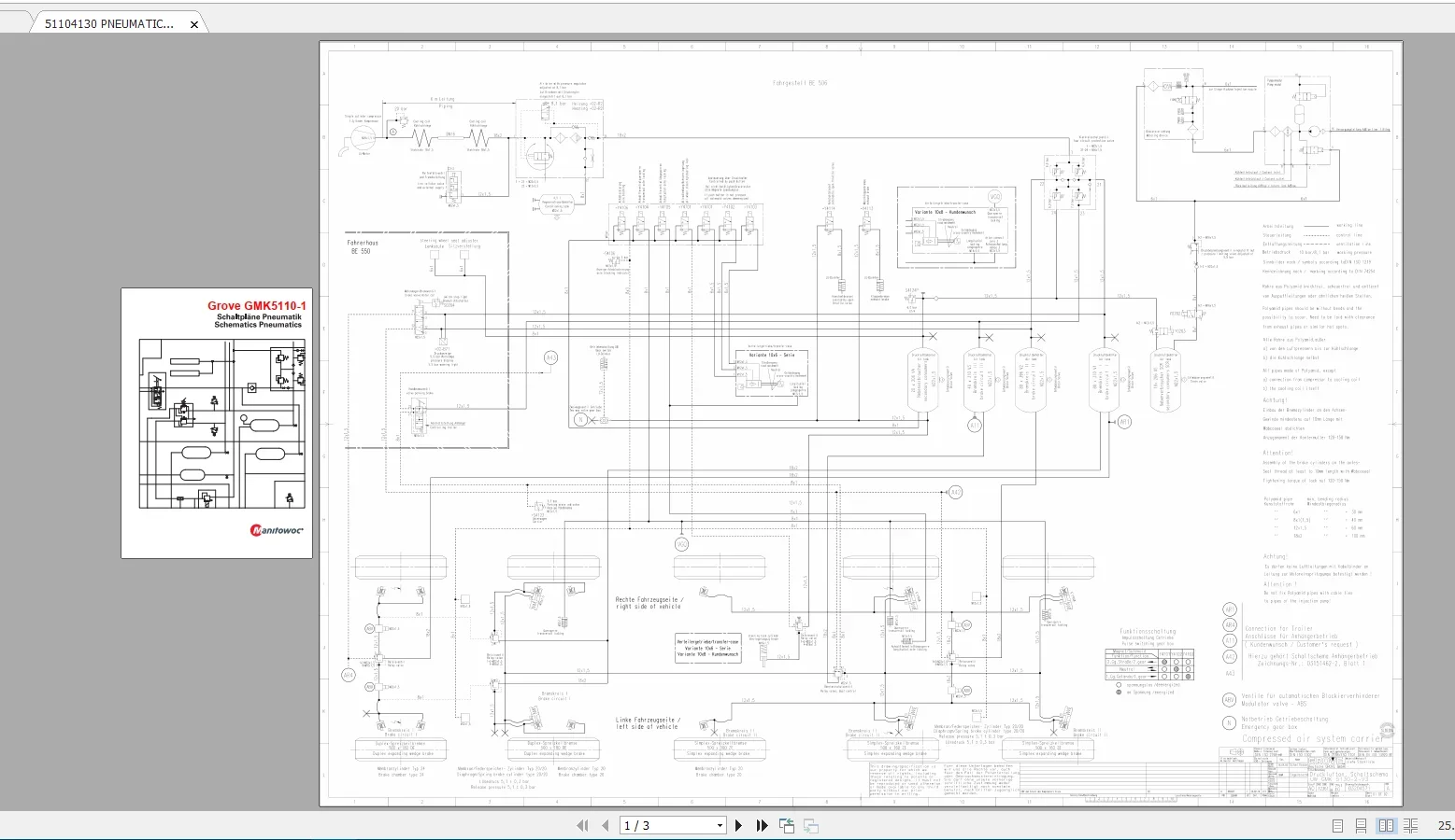 SpecDiag Manitowoc Cranes 10.2Gb All Models Updated 01.2021 Wiring Diagrams, Hydraulic Diagrams, Pneumatic Diagrams PDF DVD