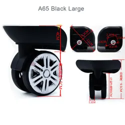 A65 Replacement Luggage Wheels Repair Trolley Suitcase Accessories Travel Luggage Wheels Fuitcases Replacement Universal Wheels