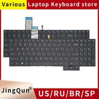 Teclado retroiluminado español para ordenador portátil RU SP US BR para LENOVO Legion 5 Gaming 3-15IMH05 15ARH05 15ACH6H GY530 GY550 GY570