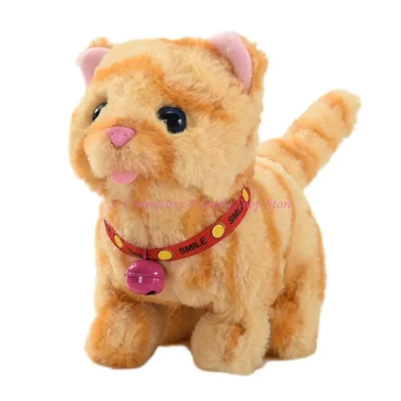 

85AE Entertaining Electric Toy Shake Head and Meowing for Kids and Pet Lover Gift