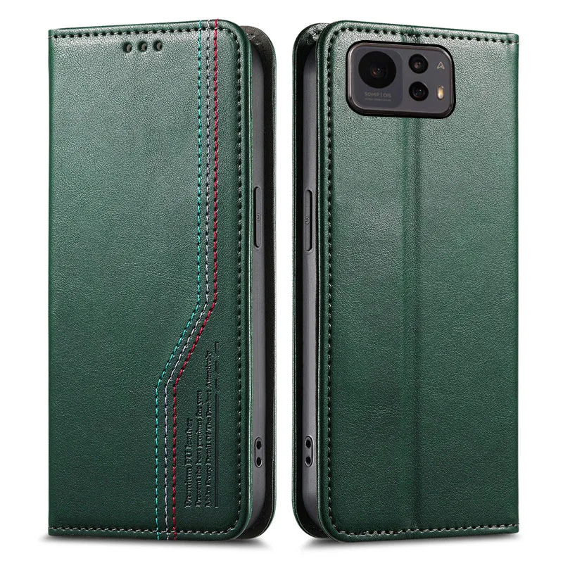

Flip suture PU leather card Slot Wallet Cover For Asus Zenfone 12 11 Ultra 8 Flip 7 Pro 9 10 wristband shockproof phone Case