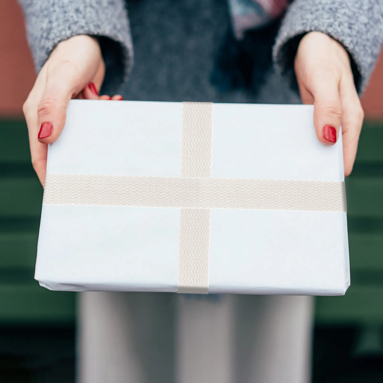 

Нежная для кожи тканая лента для рукоделия, легкая декоративная тесьма для сумок, простой дизайн, товары для творчества