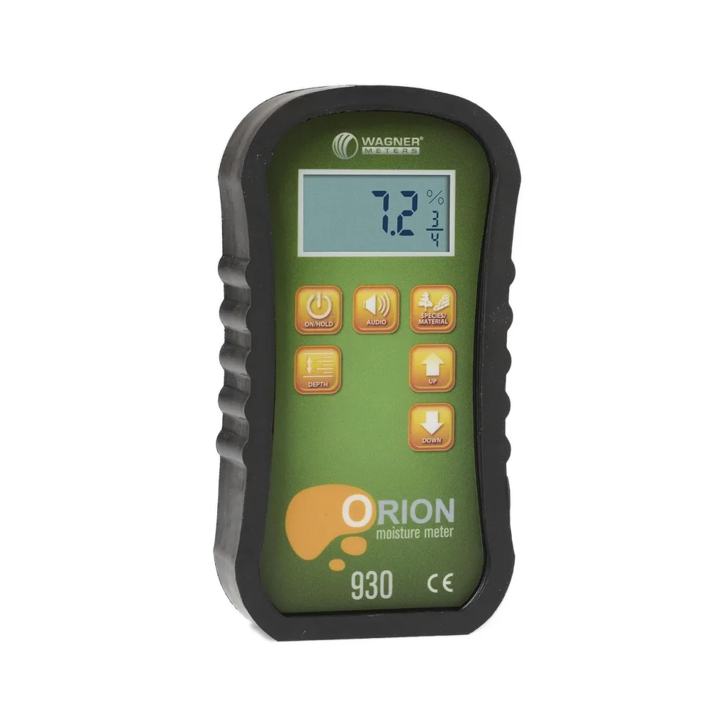 

Pinless Wood Moisture Meter by Wagner Meters Accurate, Dual Depth Lumber Moisture Measurement, On-site Calibration
