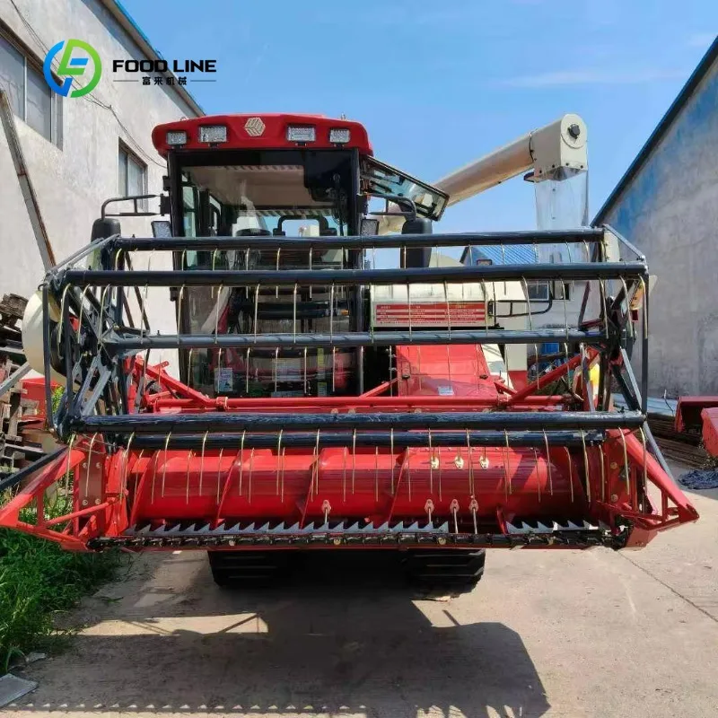 Customized Good Performance Agricultural Equipment GV5085 175hp Combine Harvester for Large Field Operation