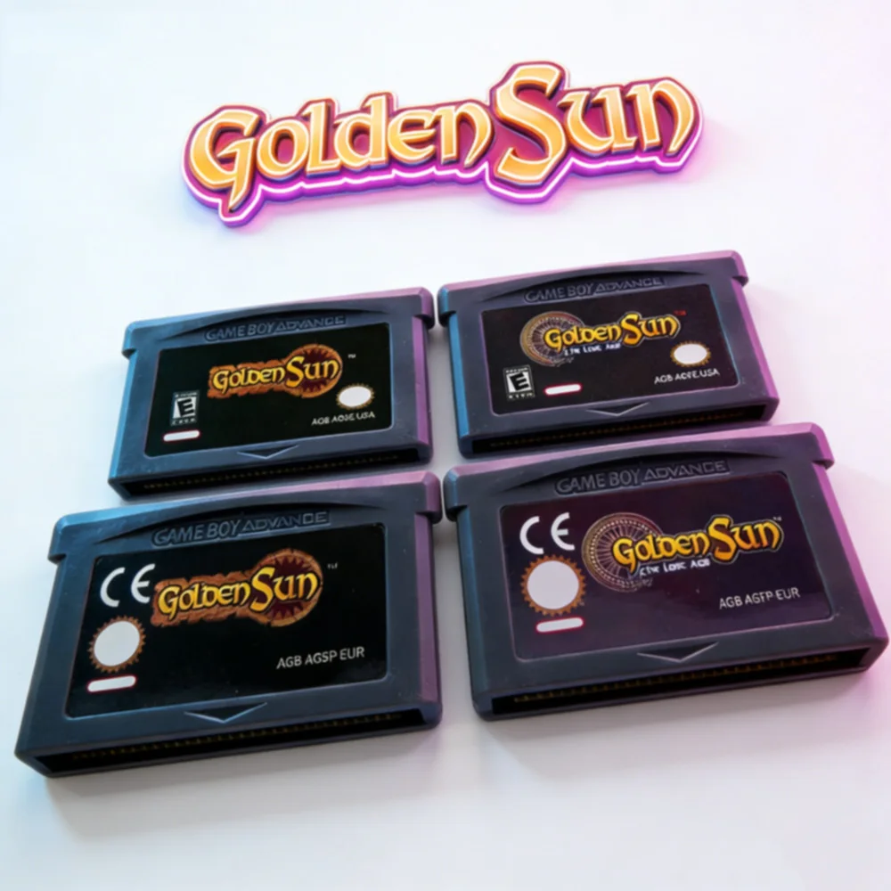 Videokarte Golden Sun / The Lost Age Cartridge für GBA SP NDS NDSL Englische Konsole