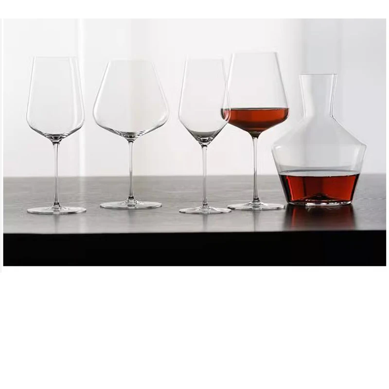 Ultradünne Burgunder-Weingläser, 2er-Set, 16,2 oz, handgeblasene Rotweingläser mit großer Schale für Pinot Noir, Burgunder und Weinverkostungen – Detail 4