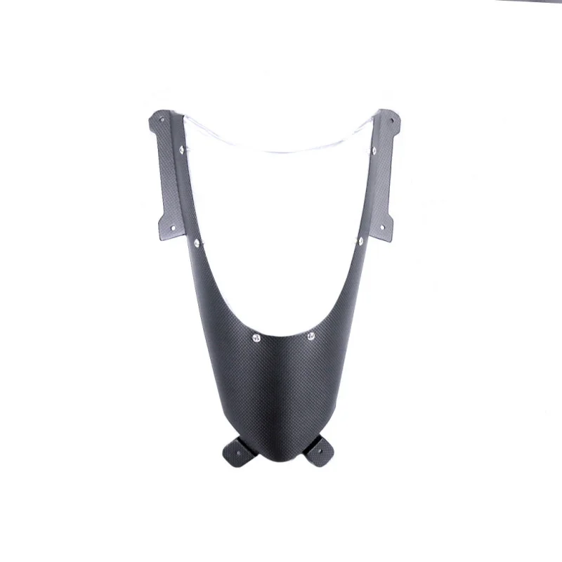 Acessórios adequados para motocicletas 2018 + Panigale V4/V4S pára-brisas de fibra de carbono modificado