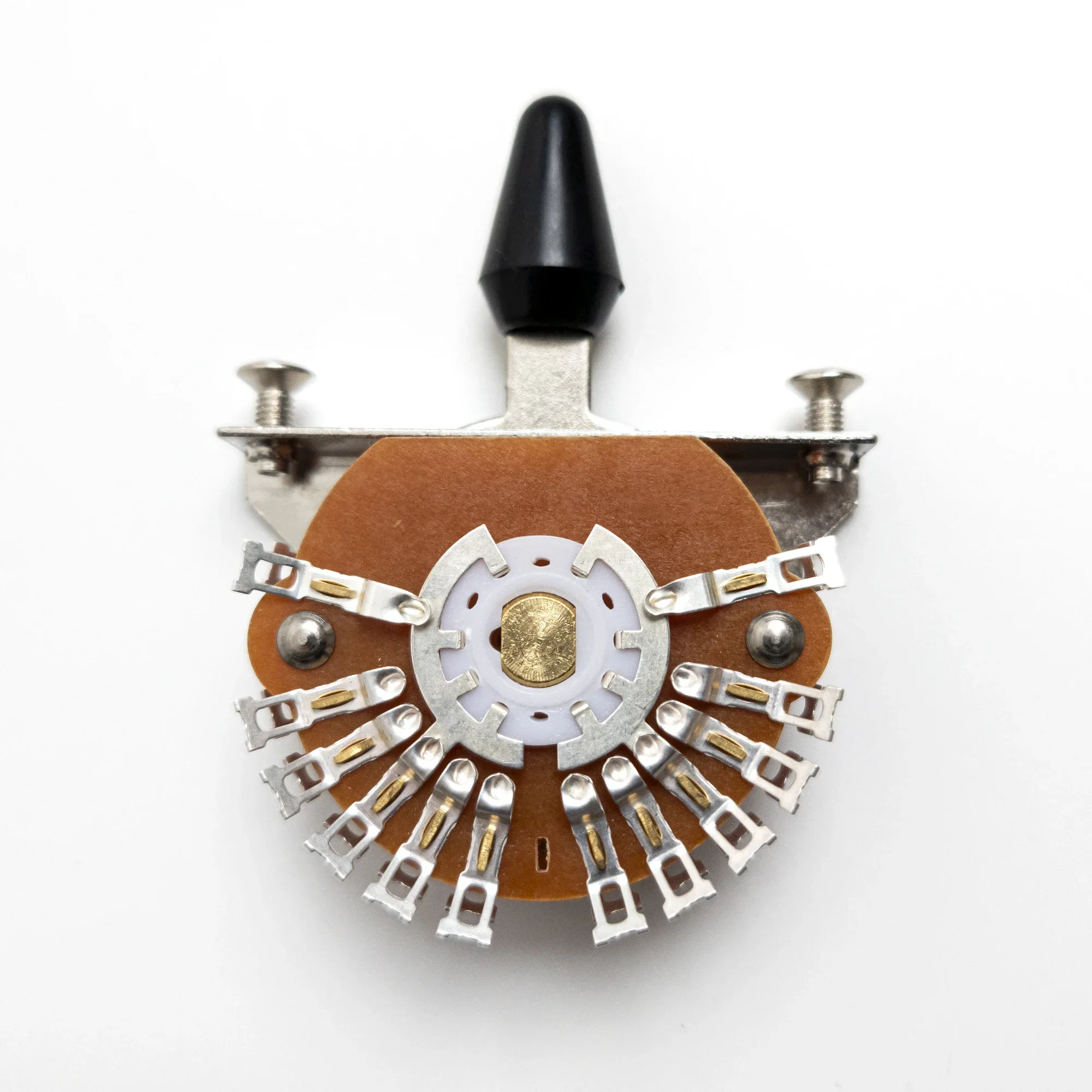 Yue Yun Music Store-Discount Hot Sale-1pcs Super Switch Guitar 5-Way 24Legs Pickup Selector 4-Pole Double Wafer for ST/TL Guitar