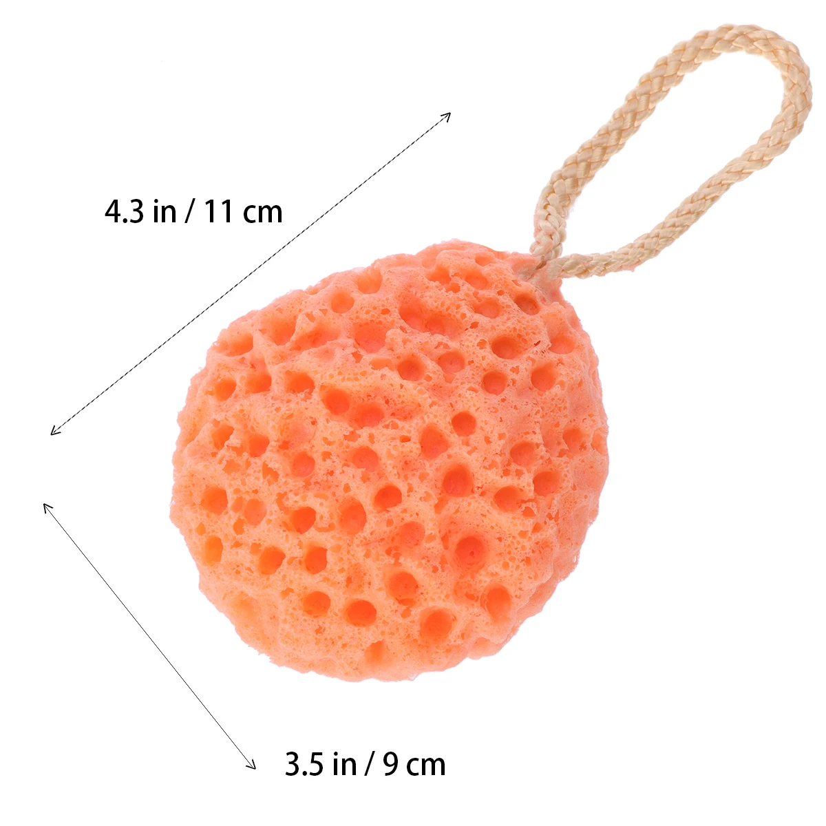 

Shower Sponge for Body Face Cleansing Spa Exfoliator Puff Konjac Soft Bathing Deep Cleaning Pore discrepan