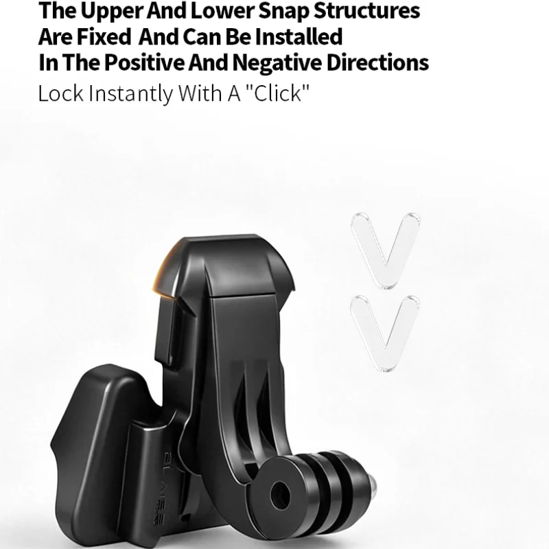 Motorcycle Helmet Chin Mount Bracket for K1 K3SV K5 K6 PISTA Fit GoPro 13/12/11 Insta360 X4/X3 Action Camera Holder Accessories 4