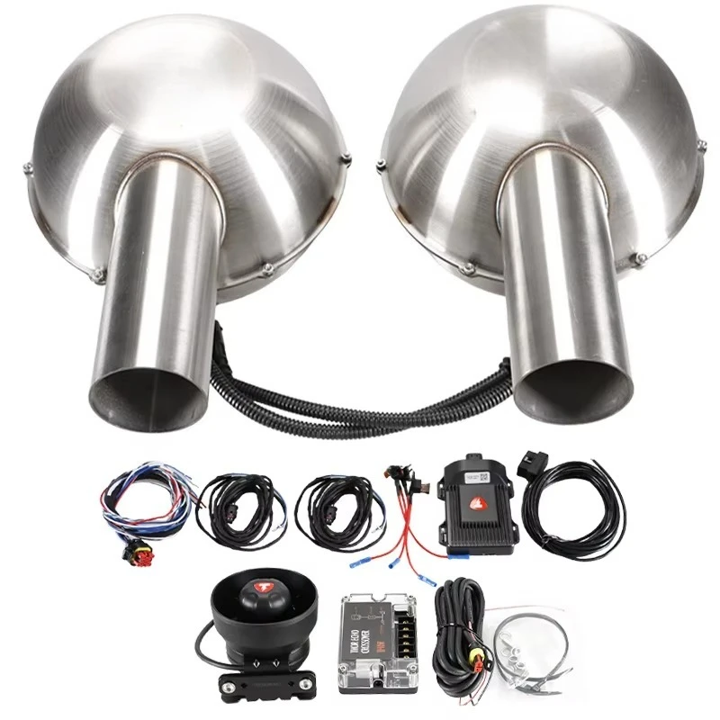 Car modification electronic exhaust analog sound sports car can control multi-tone dual sound