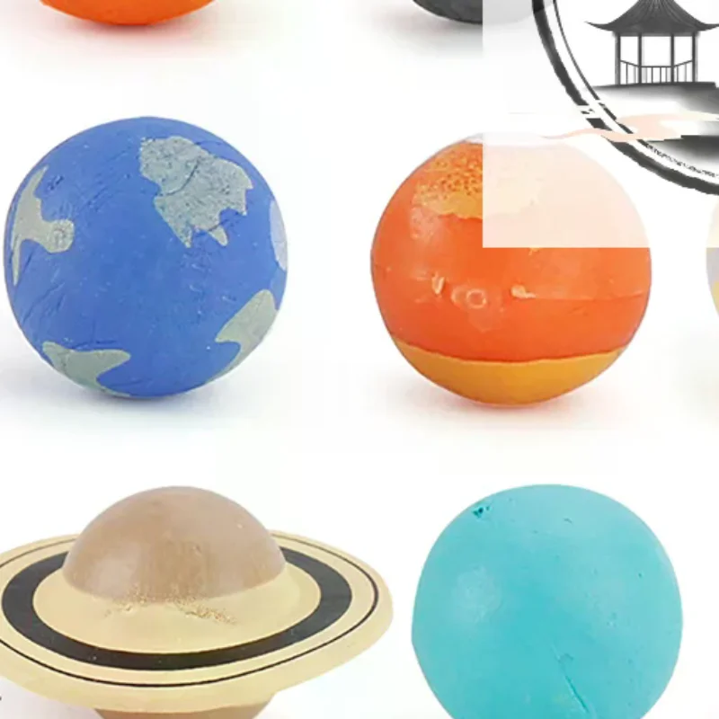 9pcs/Set Simulation The Solar System Cosmic Planet System Universe Model Figures Teaching Materials Science Educational Toys