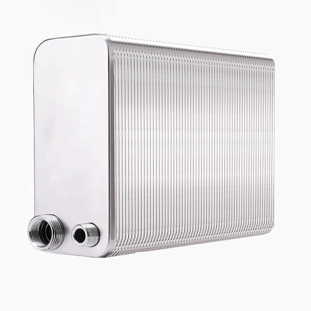 60 Plates stainless steel heat exchanger Beer Wort Chiller Cooler Home Brewing Beeer Brazed plate type water heater SUS304