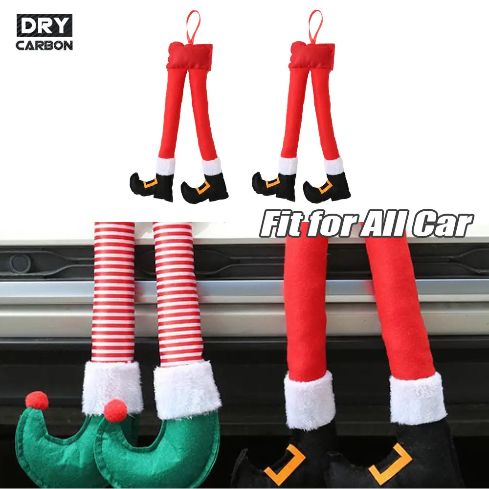 

Christmas Elf Santa Legs Car Accessories Christmas Decor For Home Xmas Tree Pendants Ornaments Gifts New Year Navidad Noel Gift