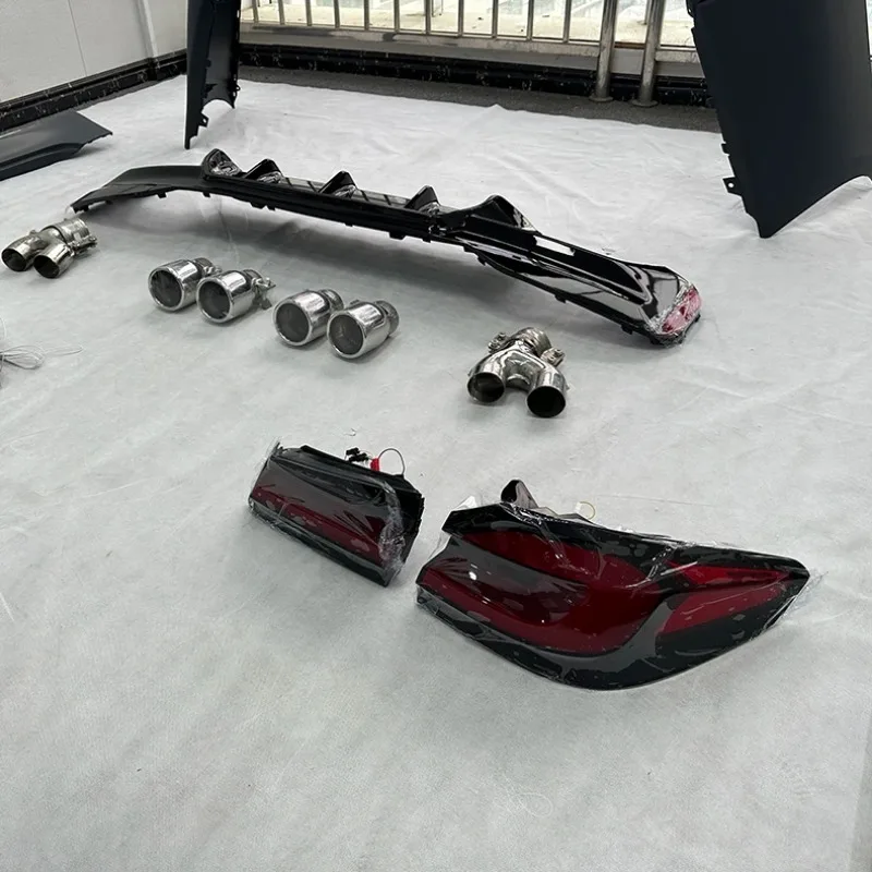 

Factory Hot Selling Auto Parts Front Bumper Kit LED Headlight Accessories Body Kit For 5 Series G38 Pre-Modified Late M5 Surroun