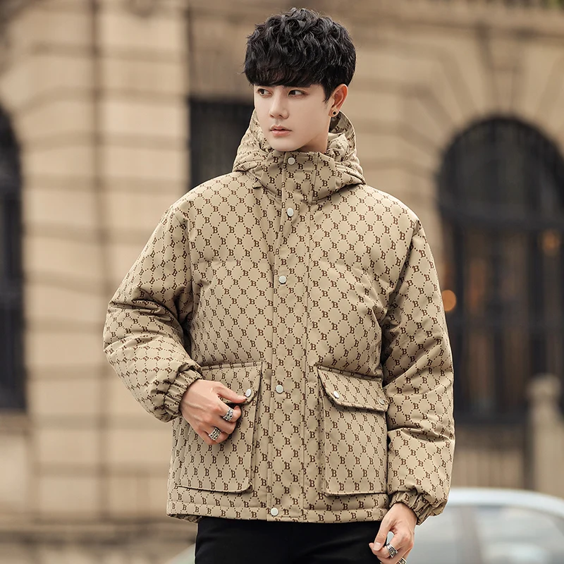 

Men's and Women's Outdoor Fashion Trend Lightweight Printed Down Jacket High-quality Comfortable Windproof Warm Jacket