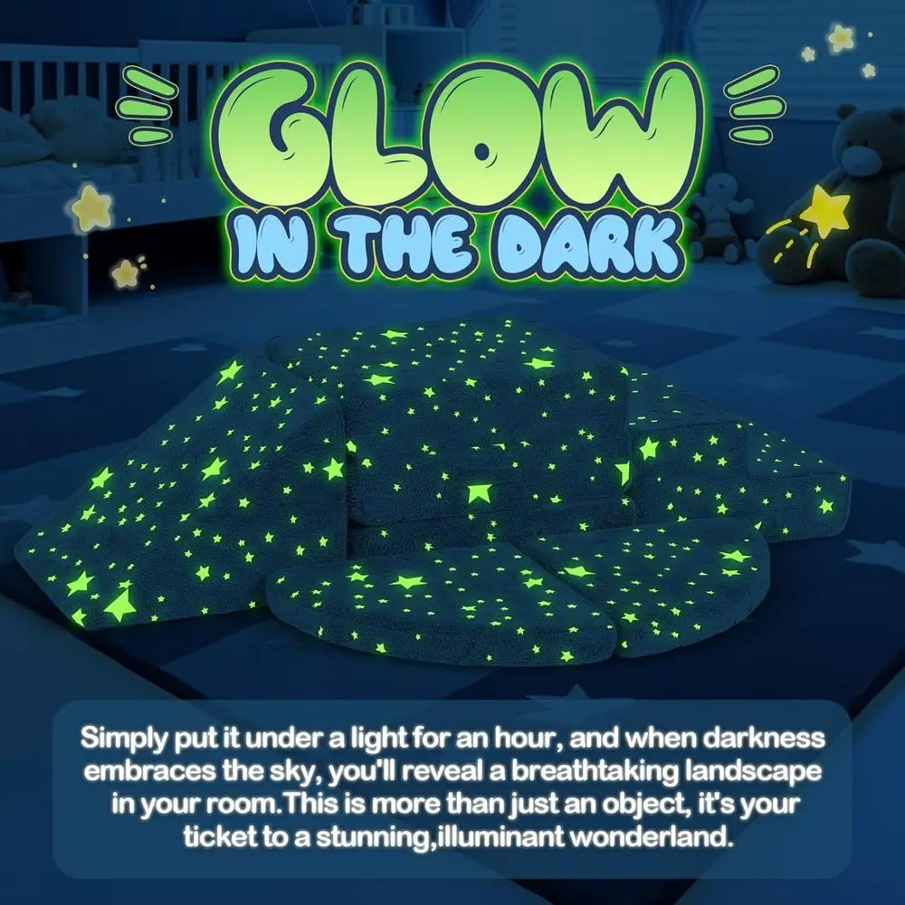 Soft Foam Climbing Blocks for Toddlers 1-3 Years, Safe Indoor Play, Ideal for Crawling and Exploration, Baby Gym/Playground Set