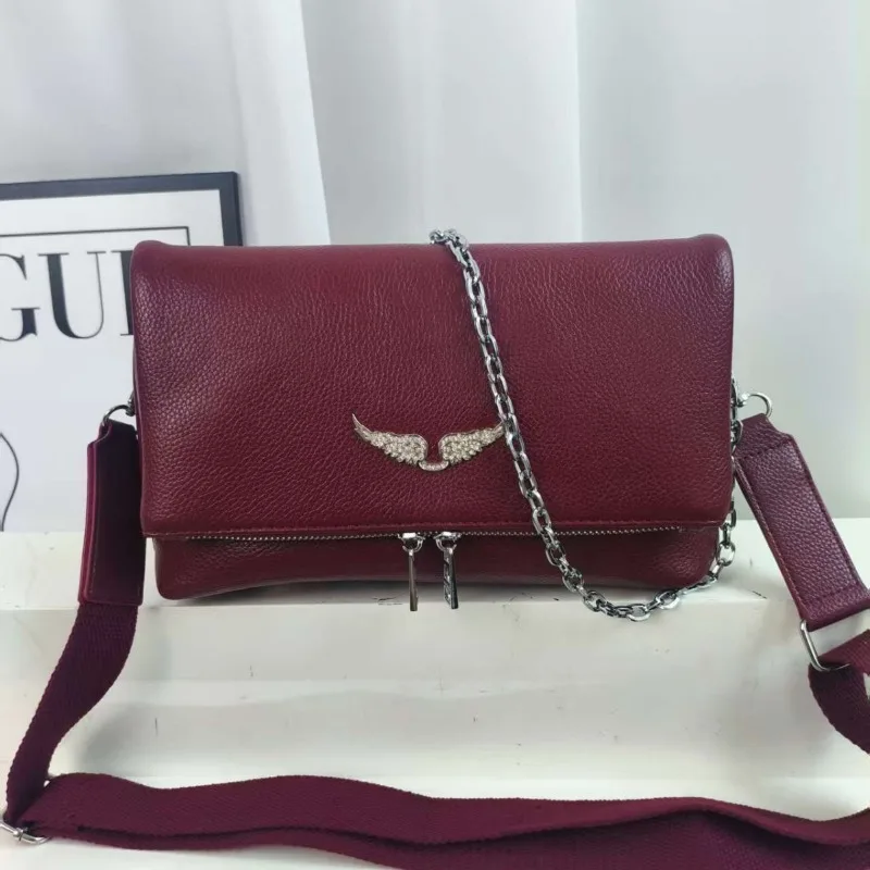 Chain shoulder fashionable crossbody women's bag wing bag versatile women's handbag