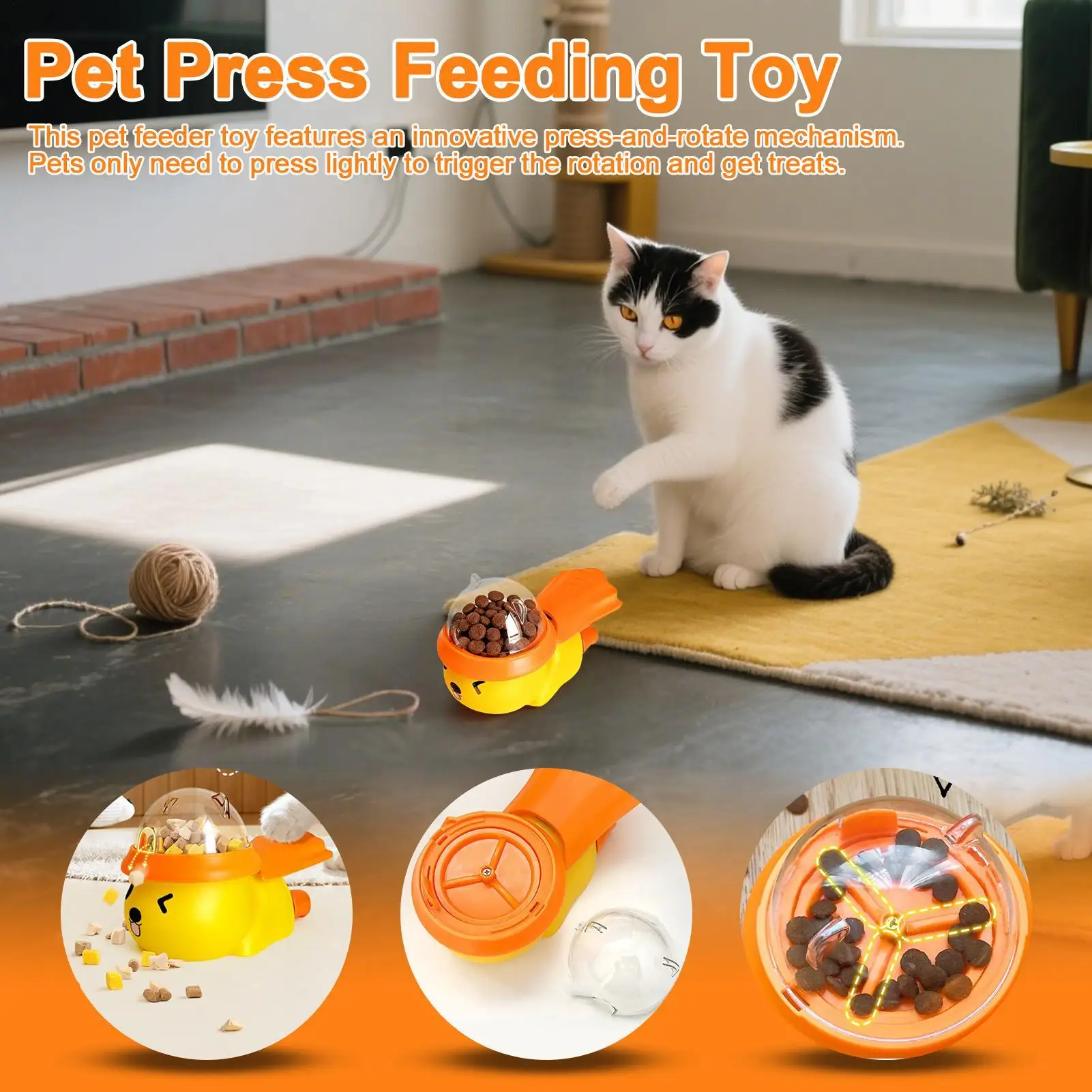 

Кормушка для лакомств для собак, пресс и вращающаяся игра, дизайн животных, дозатор корма для собак, игрушка для щенков, котят, старших, маленьких, средних и крупных пород