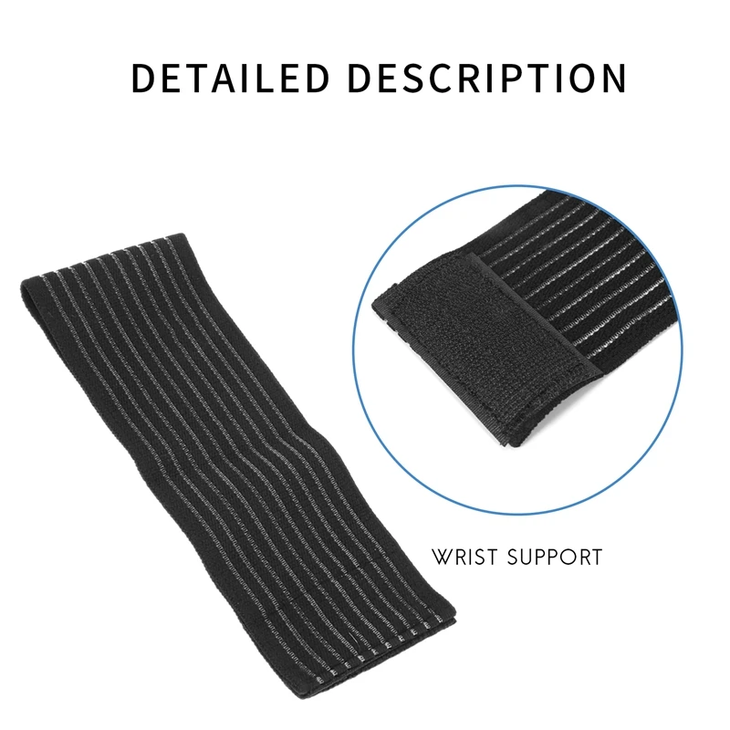 Wrist Support Brace For Men & Women. [2 Pack] For Work Out & Fitness, Weight Lifting, Injury Prevention, Pain Relief And Recover