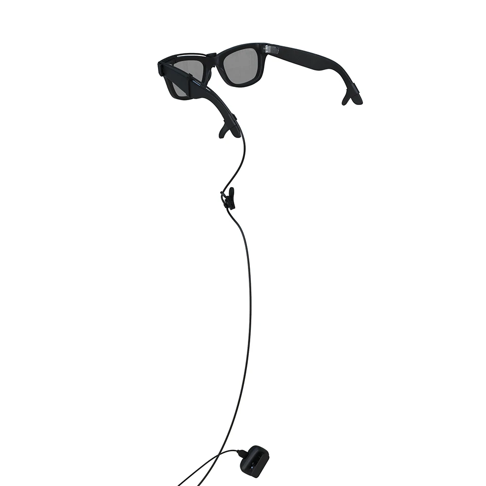 Wearable Charging Cable for Meta Wayfarer/Skyler/Headliner Smart Glasses Charger Work with Power Bank