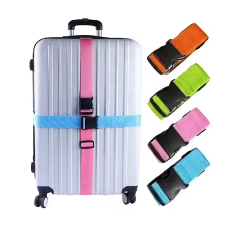 Adjustable Luggage Strap for Travel Suitcases Tie Belt Luggage Travel Strap Accessories Packing Straps 5*200cm