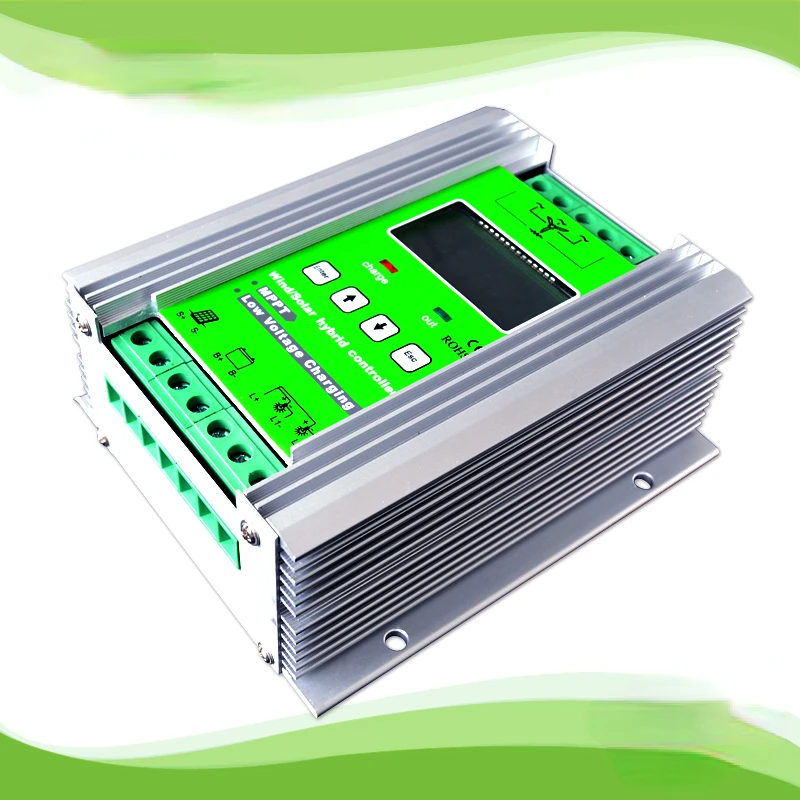 1000W MPPT wind solar hybrid charge controller 600W Wind turbine regulators 400W Solar power controller