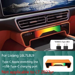 Car Wireless Charger Fast Phone Charger For Leading Ideal Li Auto Lixiang L6 L7 L8 L9 2022 2023 2024