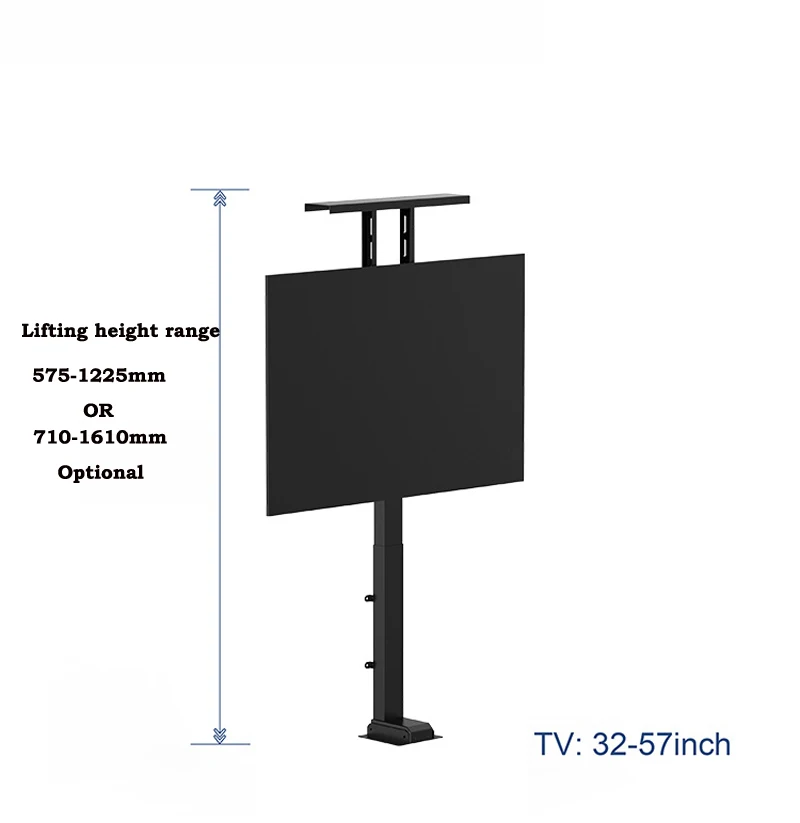 Imagem -05 - Suporte de Elevação Elétrico com Suporte de Telhado Exibir Mesa de Elevação é Adequado para 32 70 70 tv tv