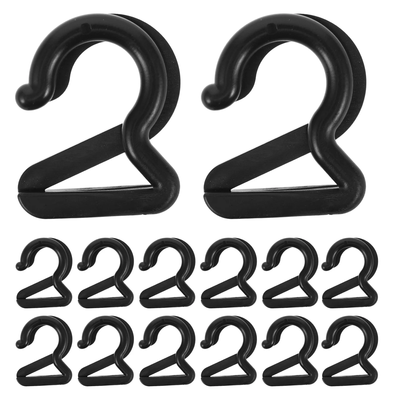 

20pcs Rv Awning Hooks For Lights Camping Hangers Set Durable S Shape Plastic Hooks For Tent Canopy Accessories Heavy Duty
