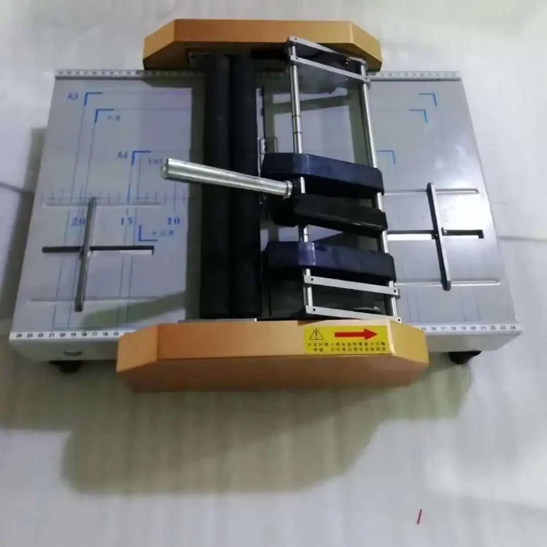 LYX1ZY-2 Electric Double Binding Head Brochure Making Machine Manual Binding Stapler Making image 4