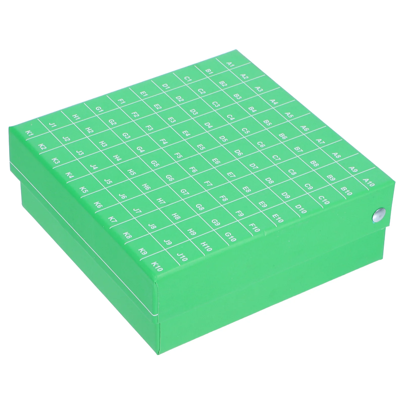 

Cardboard Freezer Box With Lid 100-Well Waterproof Tube Storage Container Test Tube Holder For Cell Samples Ideal For