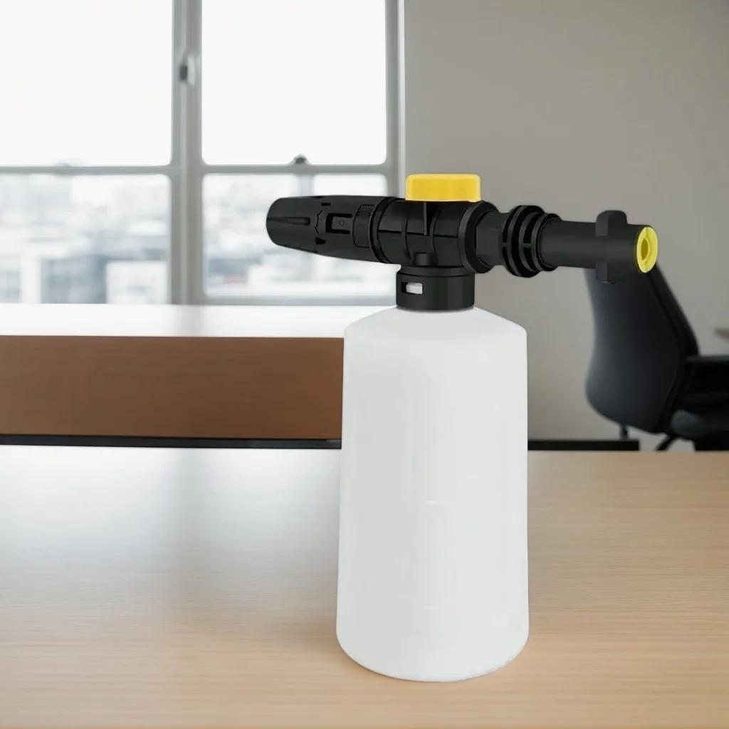 

Насадка для пены для снега, 750 мл — регулируемая насадка-распылитель для мойки высокого давления Karcher K2-K7 (автомобильный генератор пены)