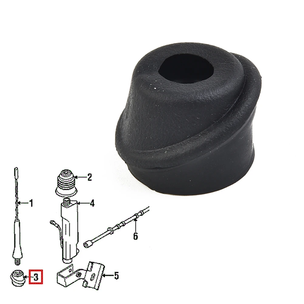 Replacement Black Aerial Antenna Grommet Seal for BMW Z3 Series E36 Roadster (1995 2003) Durable and Practical