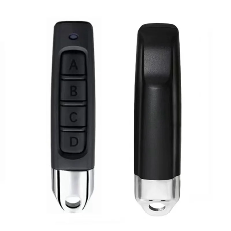 AY14 -10PCS 433Mhz Remote Control Duplicator 4-Button Car Key Garage Door Opener Clone Code With Keychain For Home